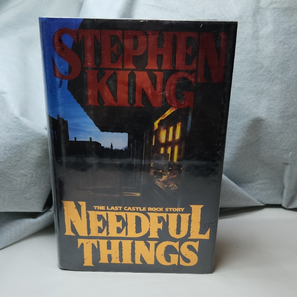 Stephen King 'Needful Things' Hardcover Book